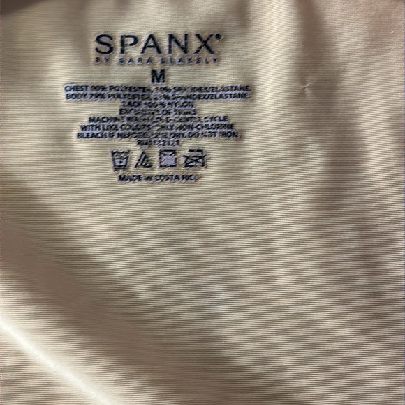 Women’s Spanx by Sara Blakely Hide and Sleek Pink Lace Top Tank Size Medium - Picture 7 of 7